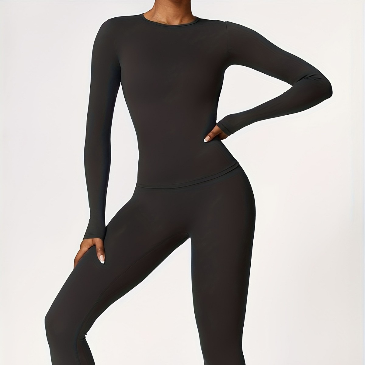 Pilates Yoga Origin - Tight-fitting yoga suit slim long-sleeved outdoor