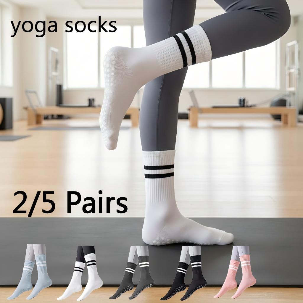 Pilates Yoga Barre - Women Non Slip Yoga Socks, Grippy