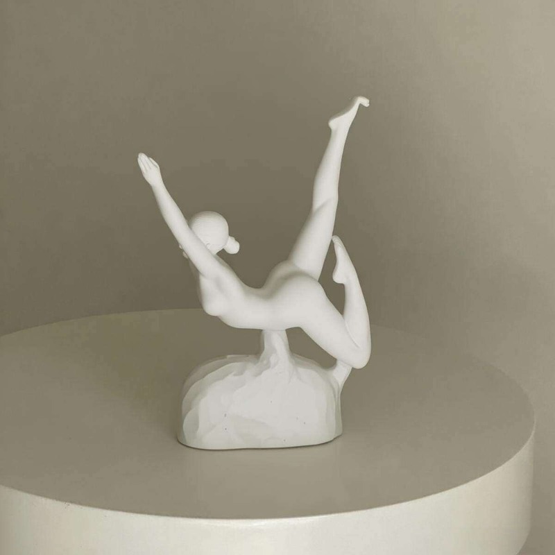 Pilates And Yoga Combined - Simple advanced yoga ornament Pilates portrait