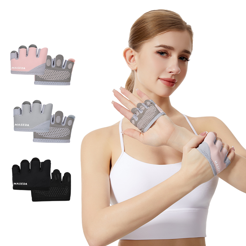 Pair of Fitness Fingerless Glo - đánh giá và giá Pilates Yoga Origin