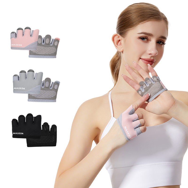 Pair of Fitness Fingerless Glo - đánh giá và giá Pilates Yoga Origin
