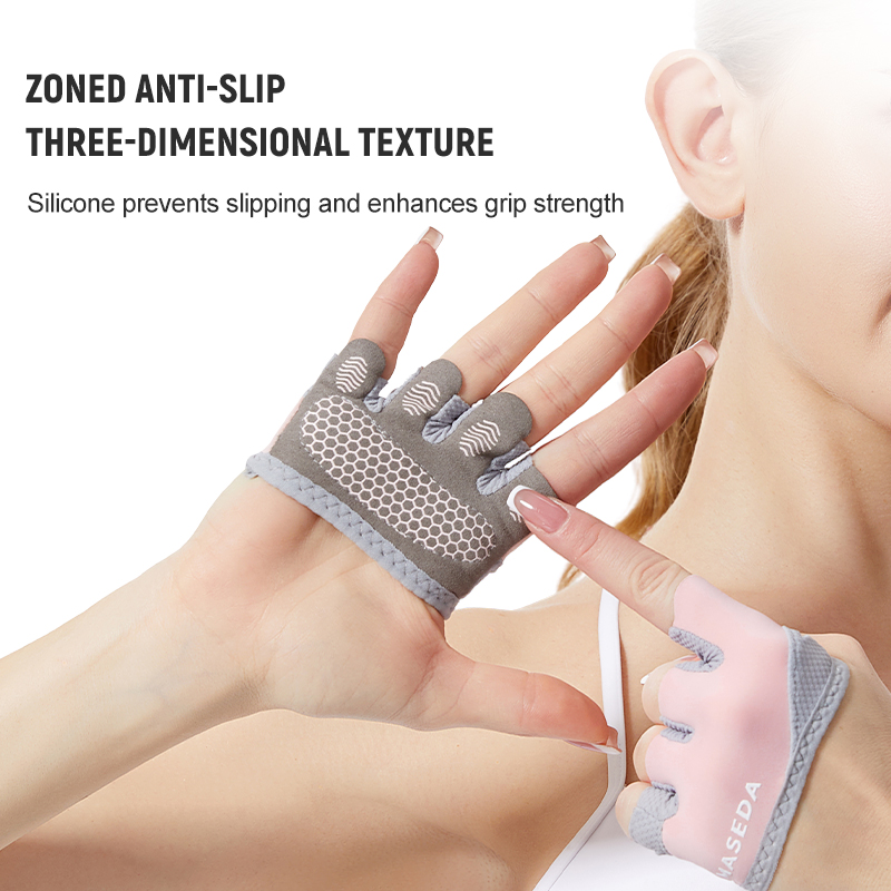Pair of Fitness Fingerless Glo - đánh giá và giá Pilates Yoga Origin