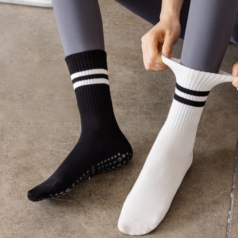 Women Non Slip Yoga Socks, Gri - đánh giá và giá Pilates Yoga Barre