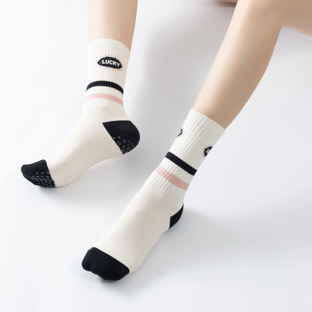Stripes Yoga Aerobics Socks Wo - đánh giá và giá Pilates Yoga Zumba