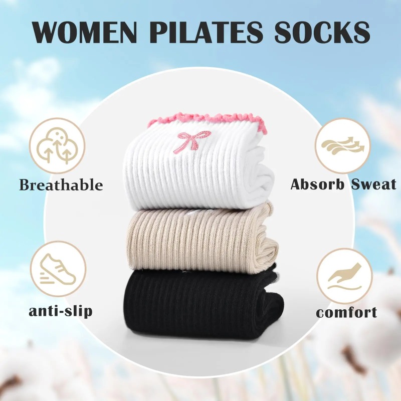 Professional Yoga Socks, Cotto - đánh giá và giá Pilates Yoga Origin