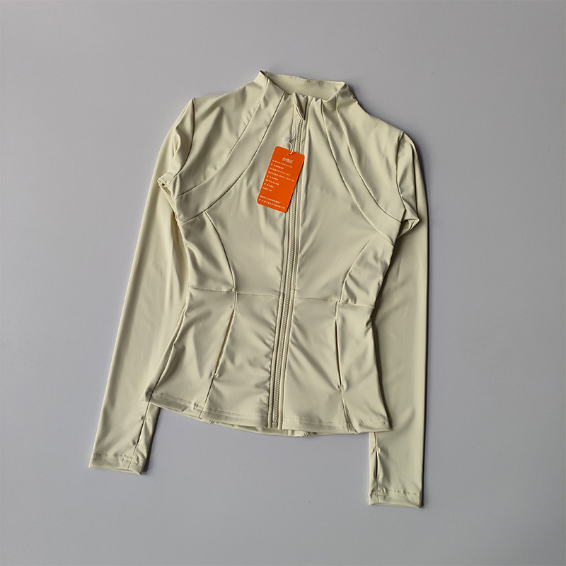 Women Sports Jacket Zip Fitnes - đánh giá và giá Pilates Yoga Jacket