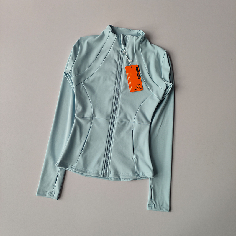 Women Sports Jacket Zip Fitnes - đánh giá và giá Pilates Yoga Jacket