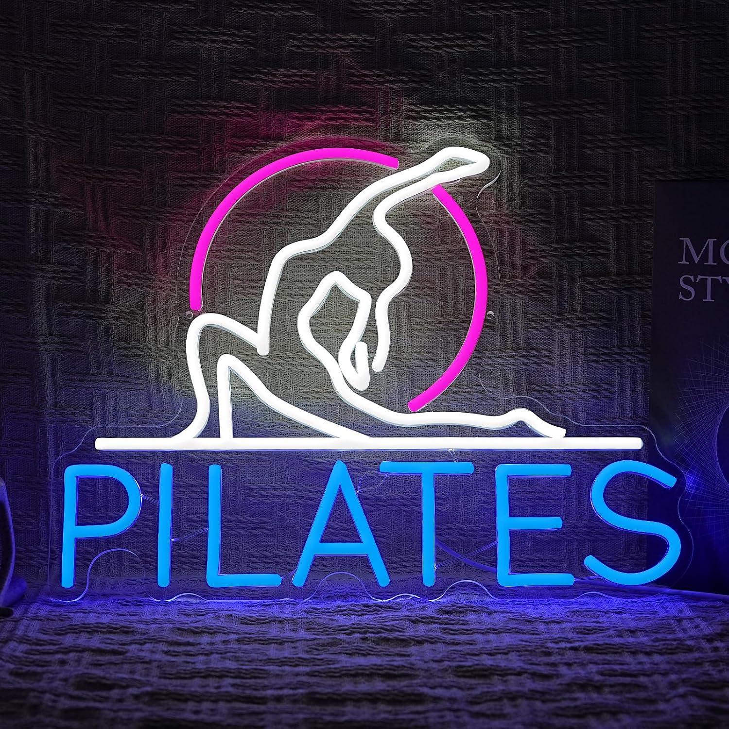 Yoga Pilates Neon Sign Dimmabl - đánh giá và giá Pilates Yoga Room