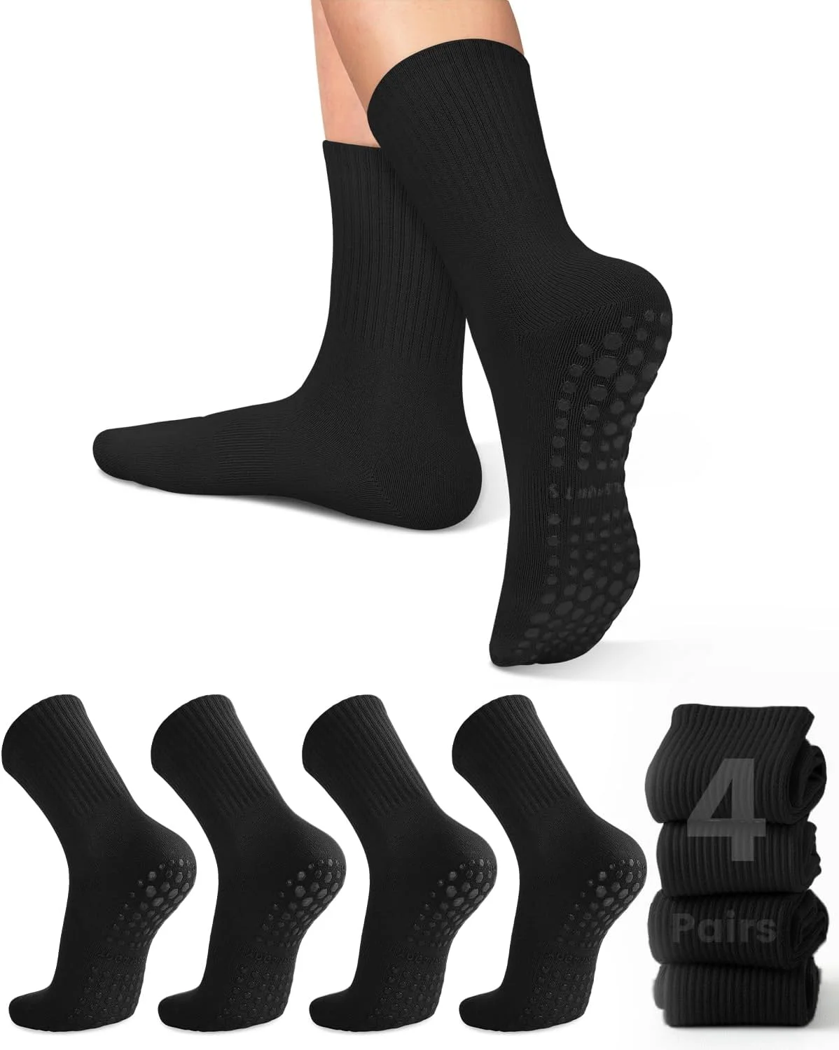 4 pairs of women's yoga socks, - đánh giá và giá Pilates Yoga Origin