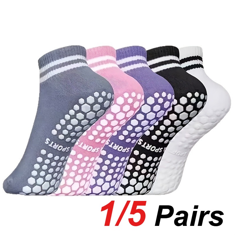 1/5 Pair Women's Silicone Anti - đánh giá và giá Pilates Yoga Origin