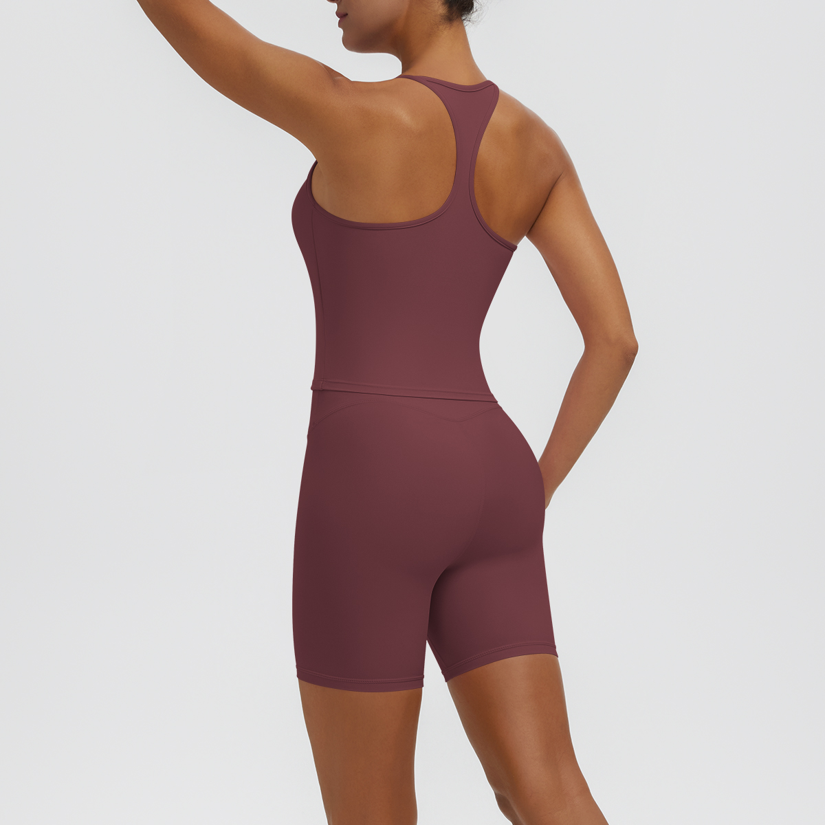 Rooftrellen 2PCS Sexy Solid Co - đánh giá và giá Pilates Yoga Jacket