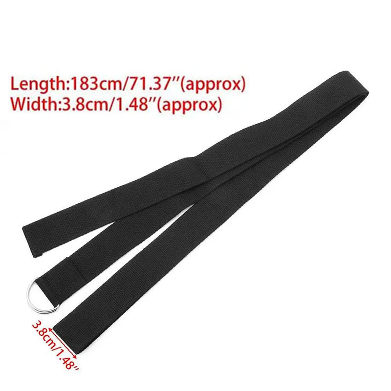 183*3.8cm Yoga Strap Cotton Ex - đánh giá và giá Pilates Yoga Circle