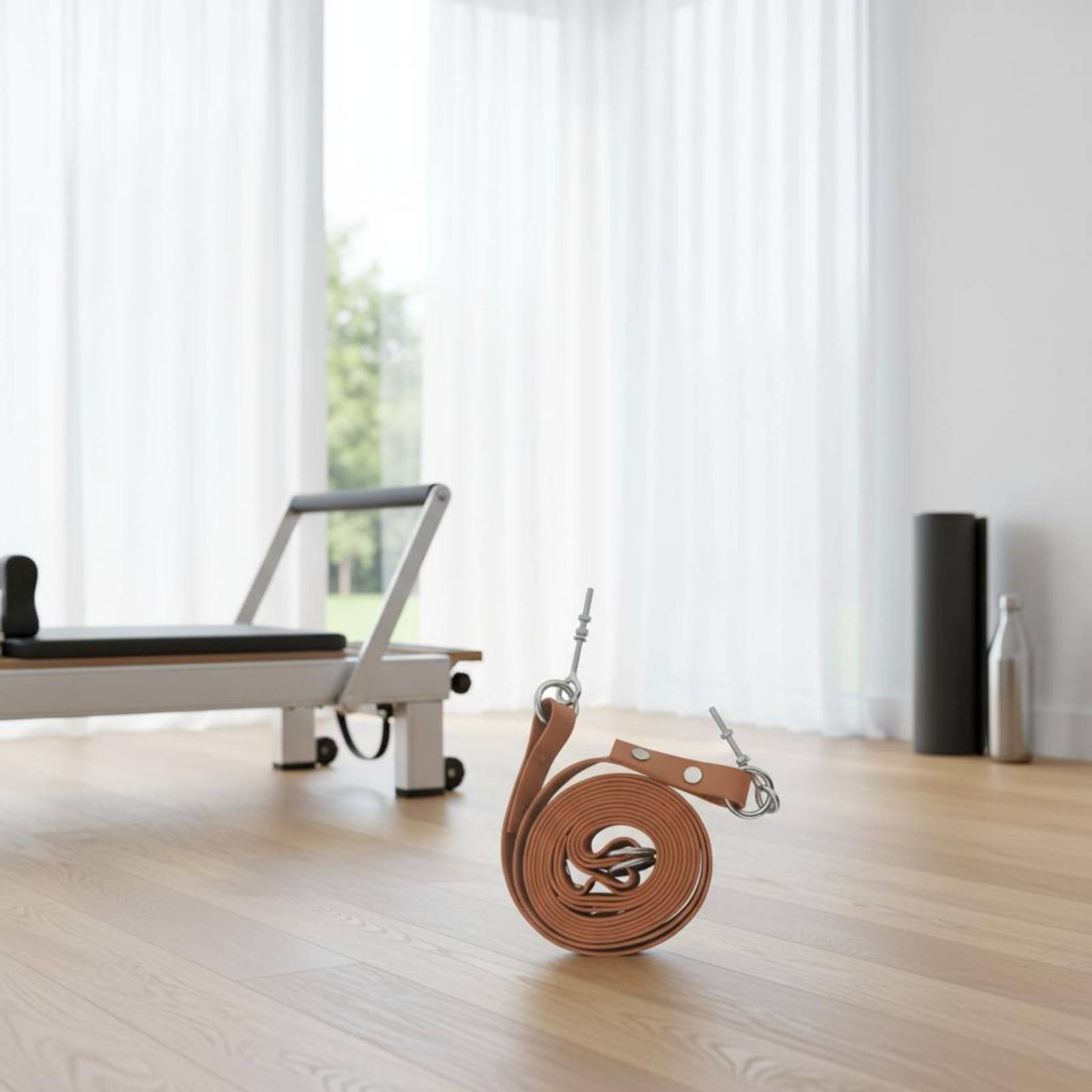 Reformer Double Loop Strap Com - đánh giá và giá Pilates & Yoga Wohlfühlen Forchheim