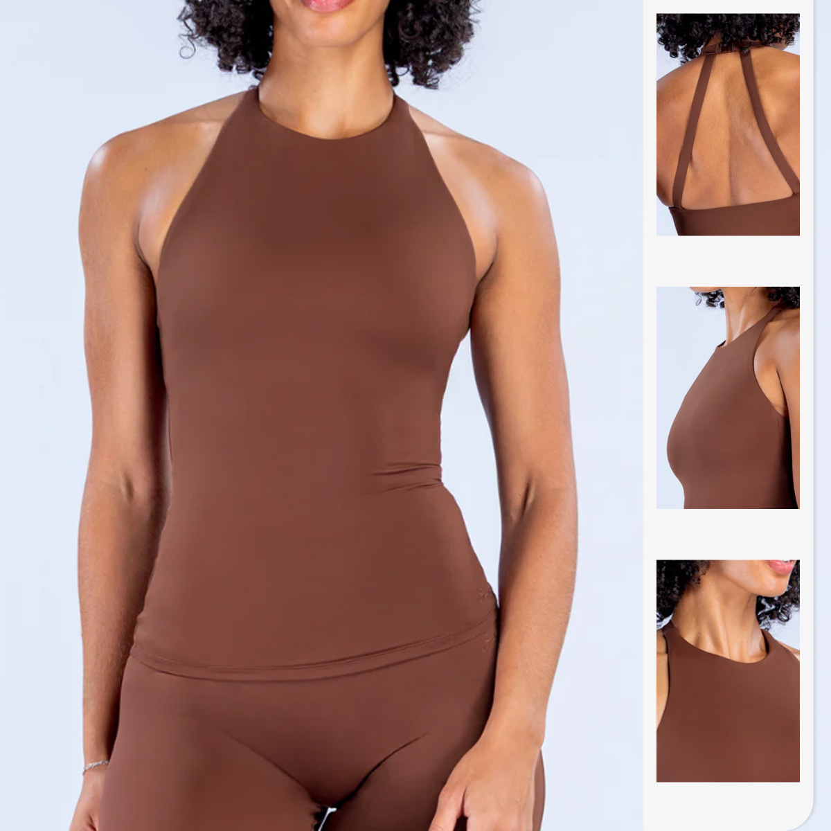 Women Halter Tank Top Built In - đánh giá và giá Pilates Yoga Jacket