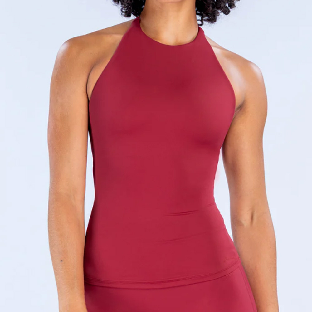 Women Halter Tank Top Built In - đánh giá và giá Pilates Yoga Jacket