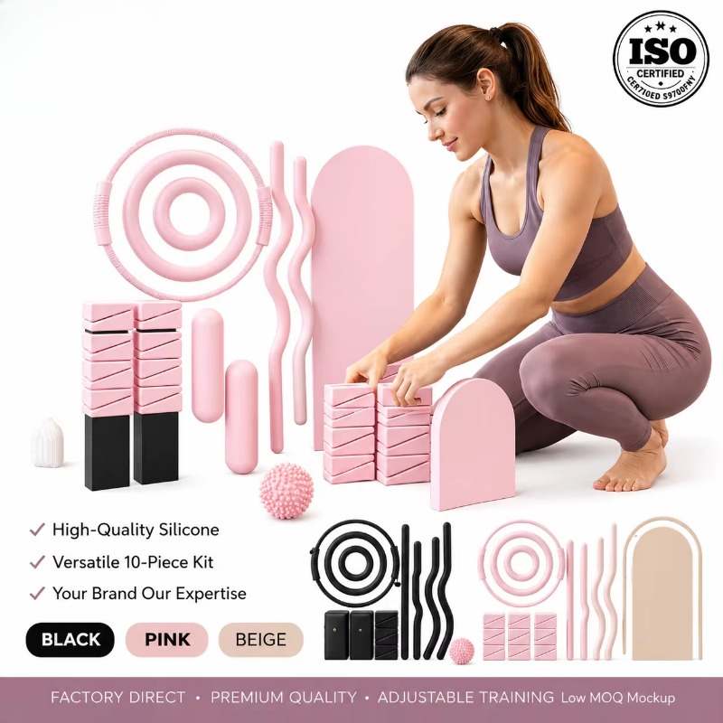 weighting bar, silicone dumbbe - đánh giá và giá Pilates And Yoga Combined
