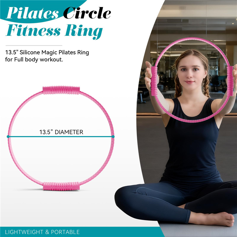 Eco-Friendly Double Handle Sil - đánh giá và giá Pilates Yoga Circle