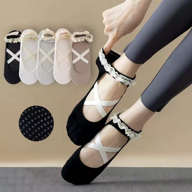 1Pairs Cute Lacework Pilates S - đánh giá và giá Pilates Yoga Origin