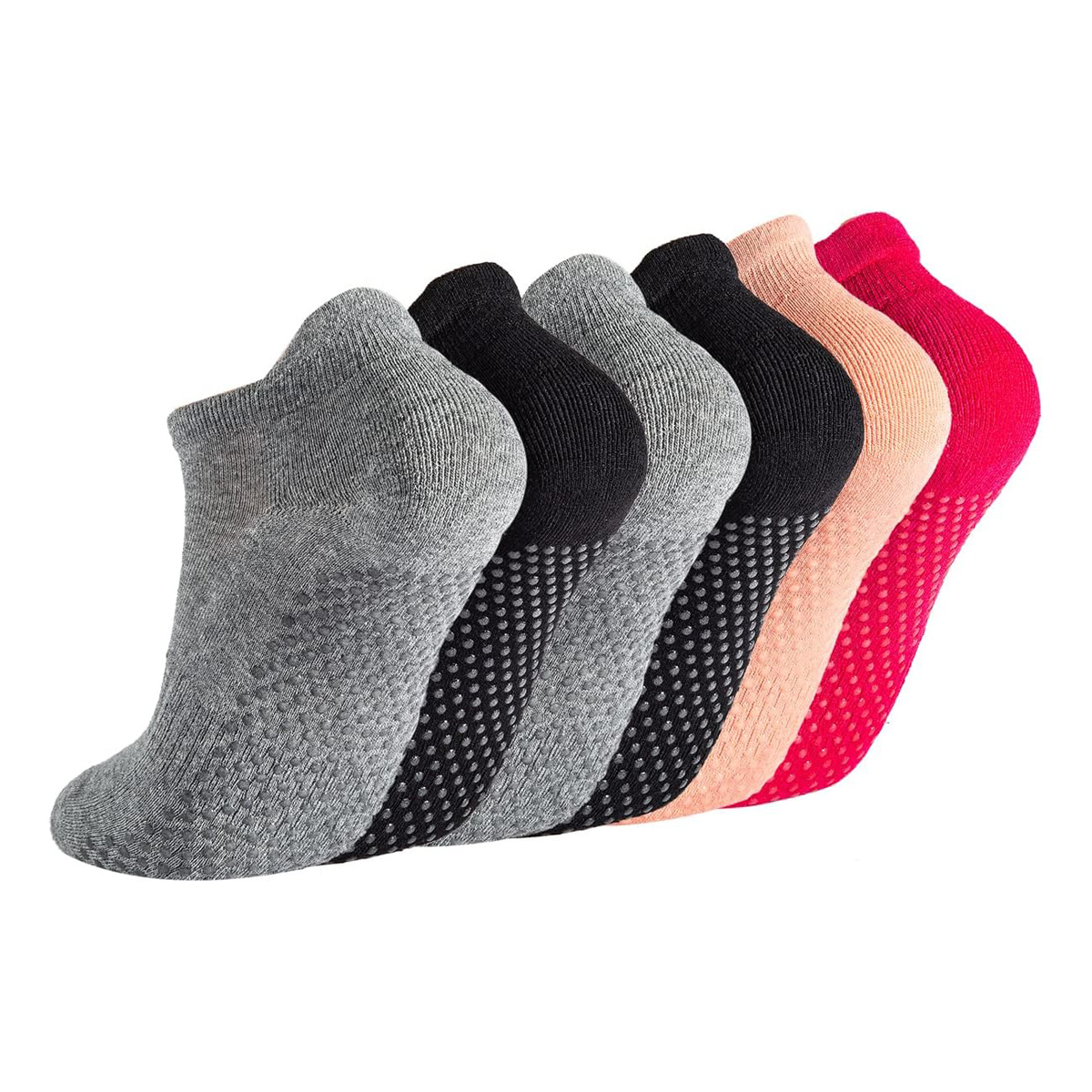 6 Pairs Yoga Socks for Women P - đánh giá và giá Pilates Yoga Grip Socks