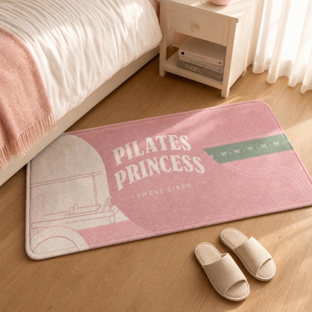 Soft Flannel Rectangular Floor - đánh giá và giá Pilates Yoga Room