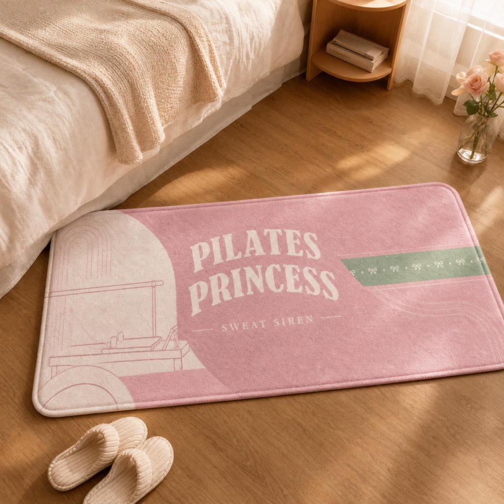 Soft Flannel Rectangular Floor - đánh giá và giá Pilates Yoga Room